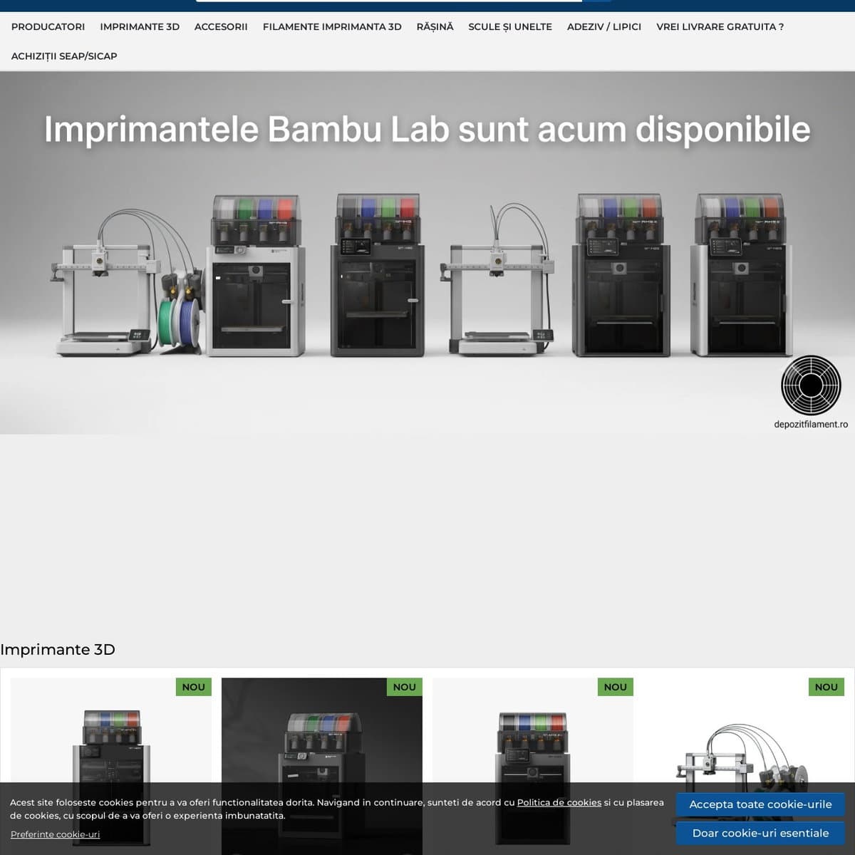 Depozit Filament 3D
