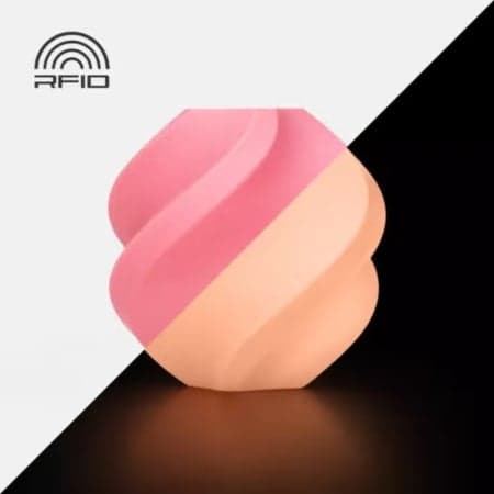 bambu lab PLA glow pink
