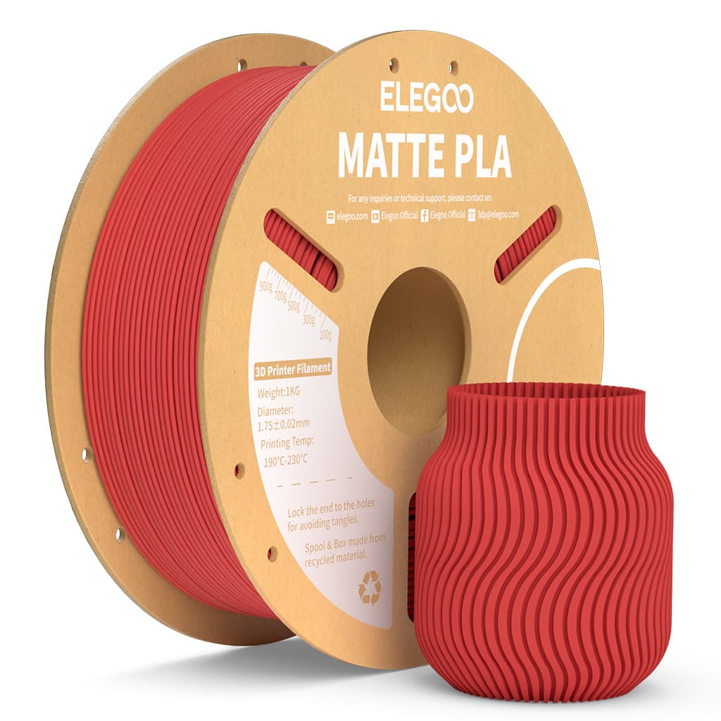 elegoo PLA ruby red