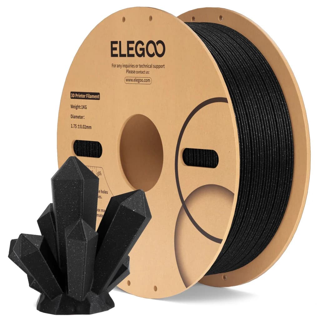 elegoo PLA sparkle black