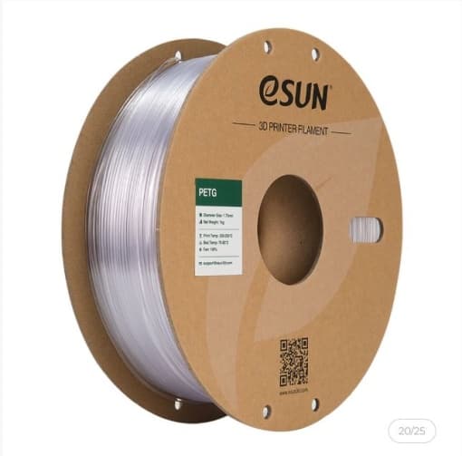 esun PETG transparent