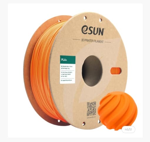esun PLA coral orange