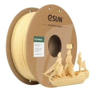 esun PLA plain wood