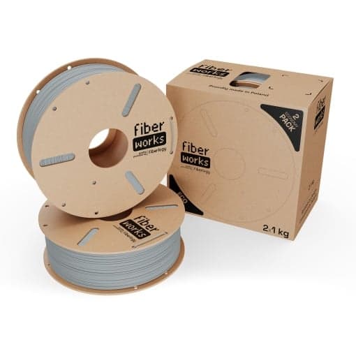 fiberlogy PLA gray