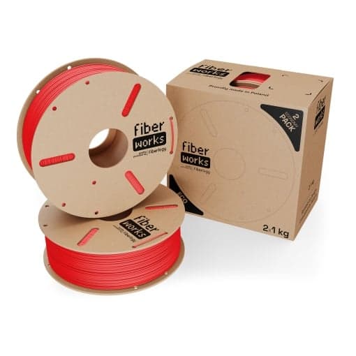 fiberlogy PLA red