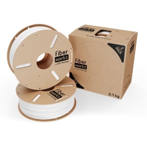 fiberlogy PLA white