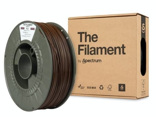 the filament PLA bison brown
