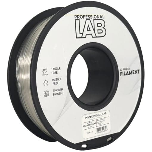 professional lab PLA transparent