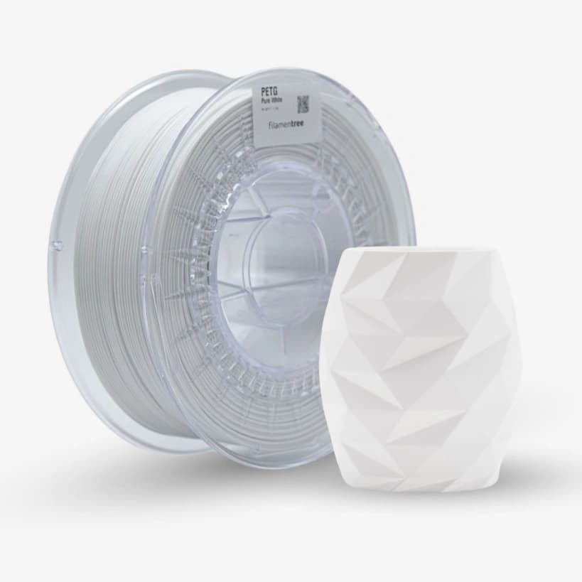 plastiny PETG pure white