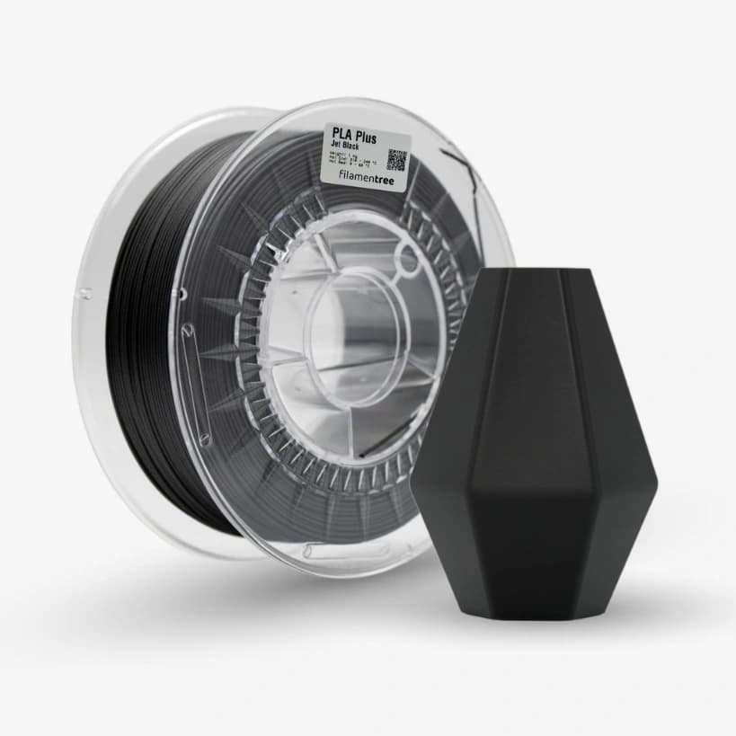 plastiny PLA jet black