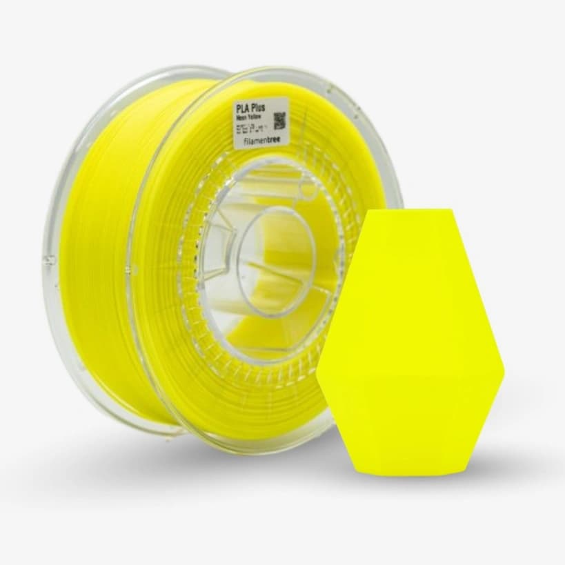 plastiny PLA neon yellow