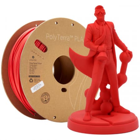 polymaker PLA lava red