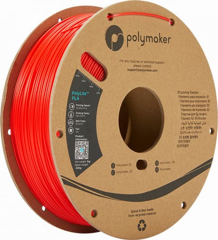 polymaker PLA red