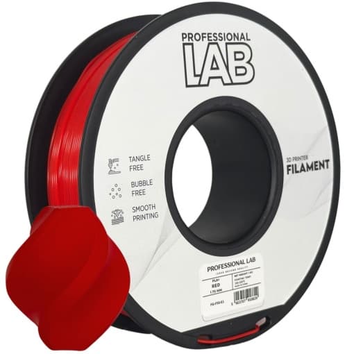 professional lab PLA red