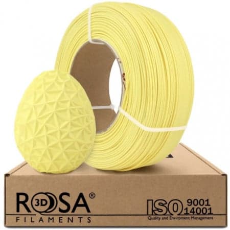 rosa3d PLA pastel yellow