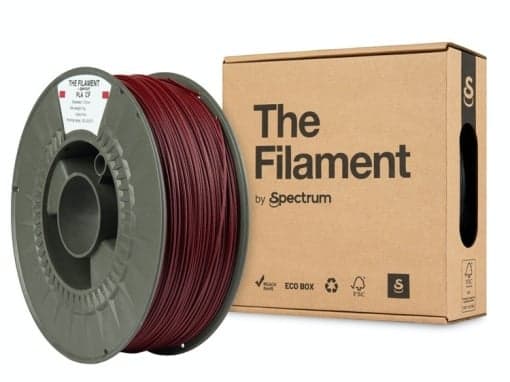 the filament PLA red