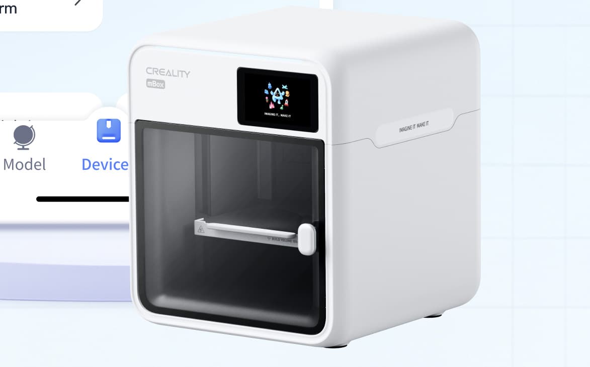 Creality mBox: o actualizare a slicerului dezvăluie o imprimantă 3D compactă pentru familii