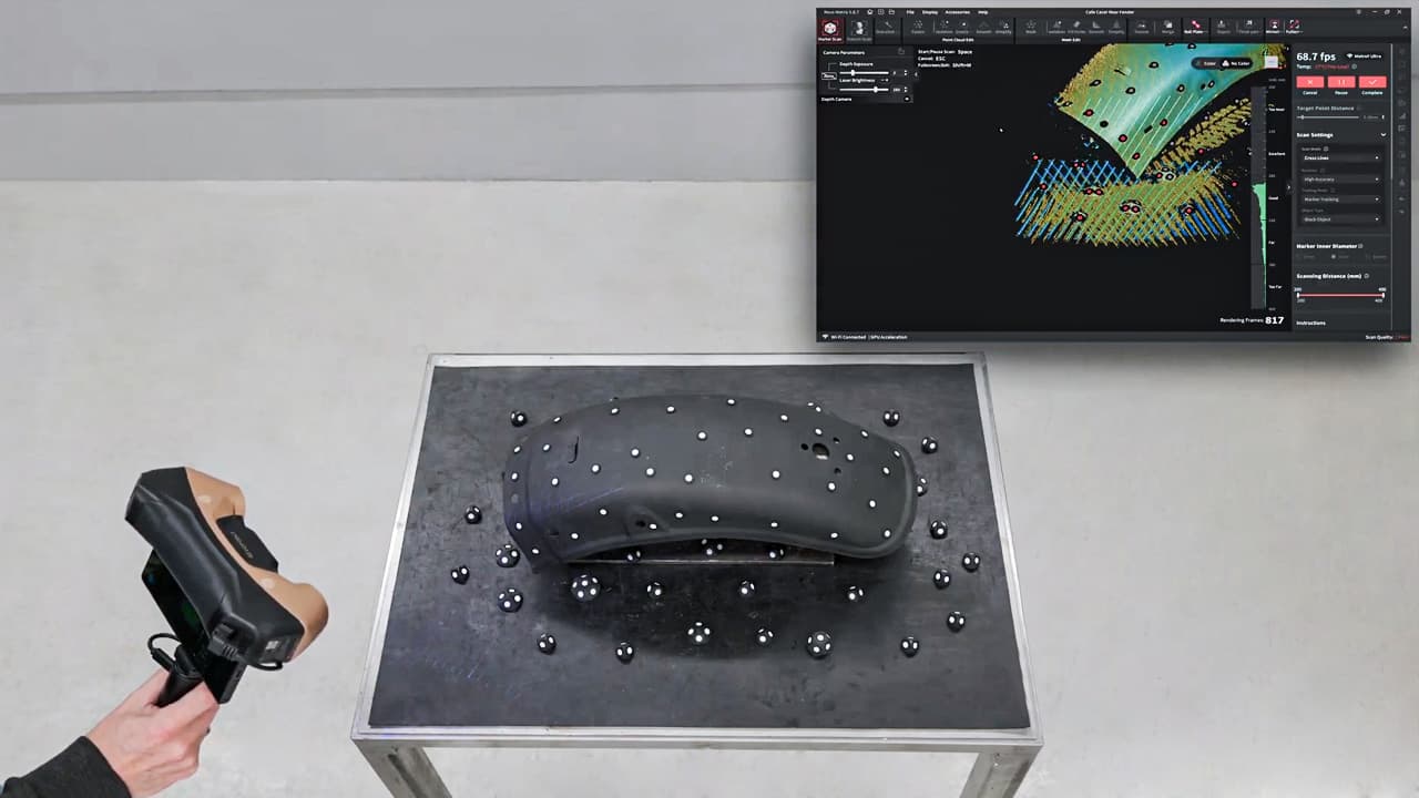 Revopoint MetroY Ultra: prezentarea scannerului 3D de metrologie