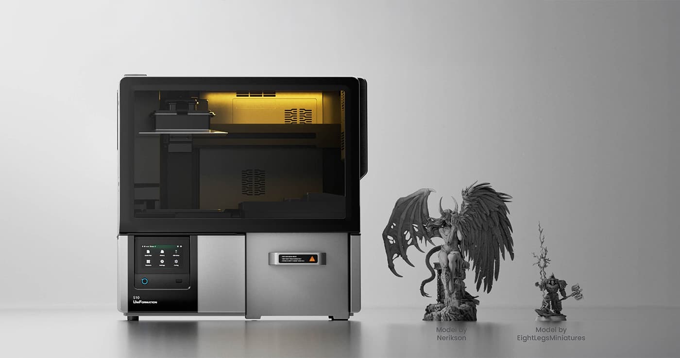 Uniformation S10: imprimanta 3D cu rășină care spală și usucă automat piesele