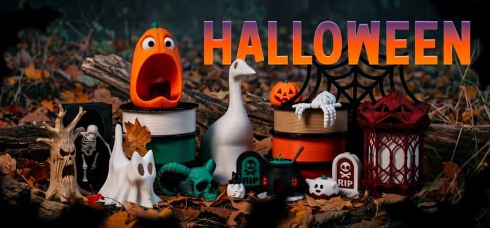 Printați decorațiuni colorate și luminoase de Halloween cu oferta noastră înfricoșătoare