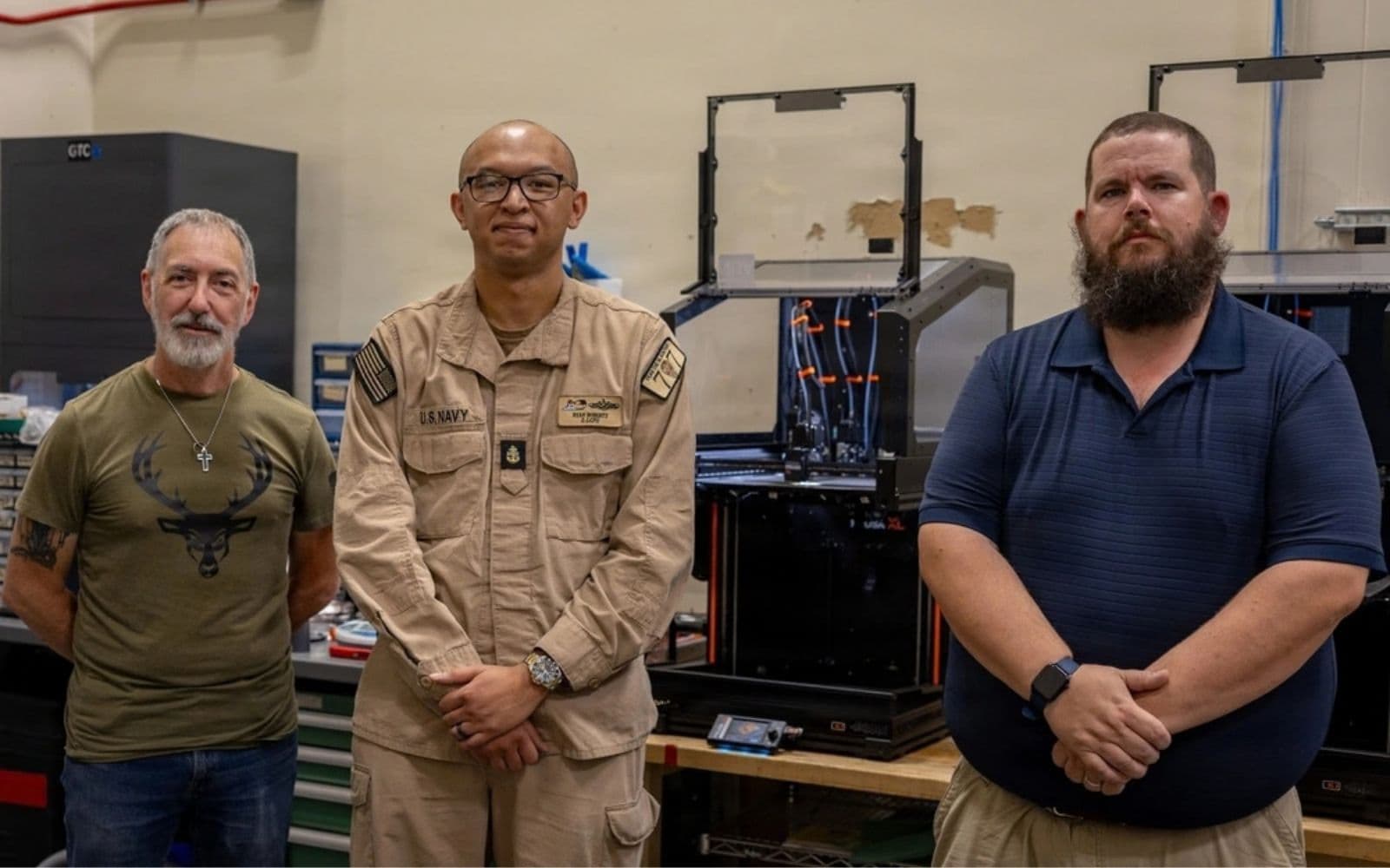 Șantierul naval Portsmouth printează 3D o unealtă pentru montarea becurilor pe USS Washington