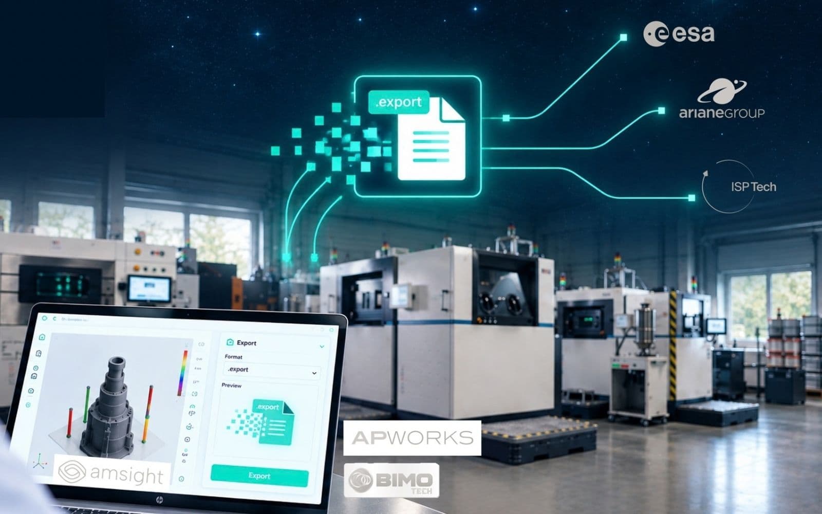 amsight, aleasă să conducă proiectul ESA de calificare digitală DIQAM