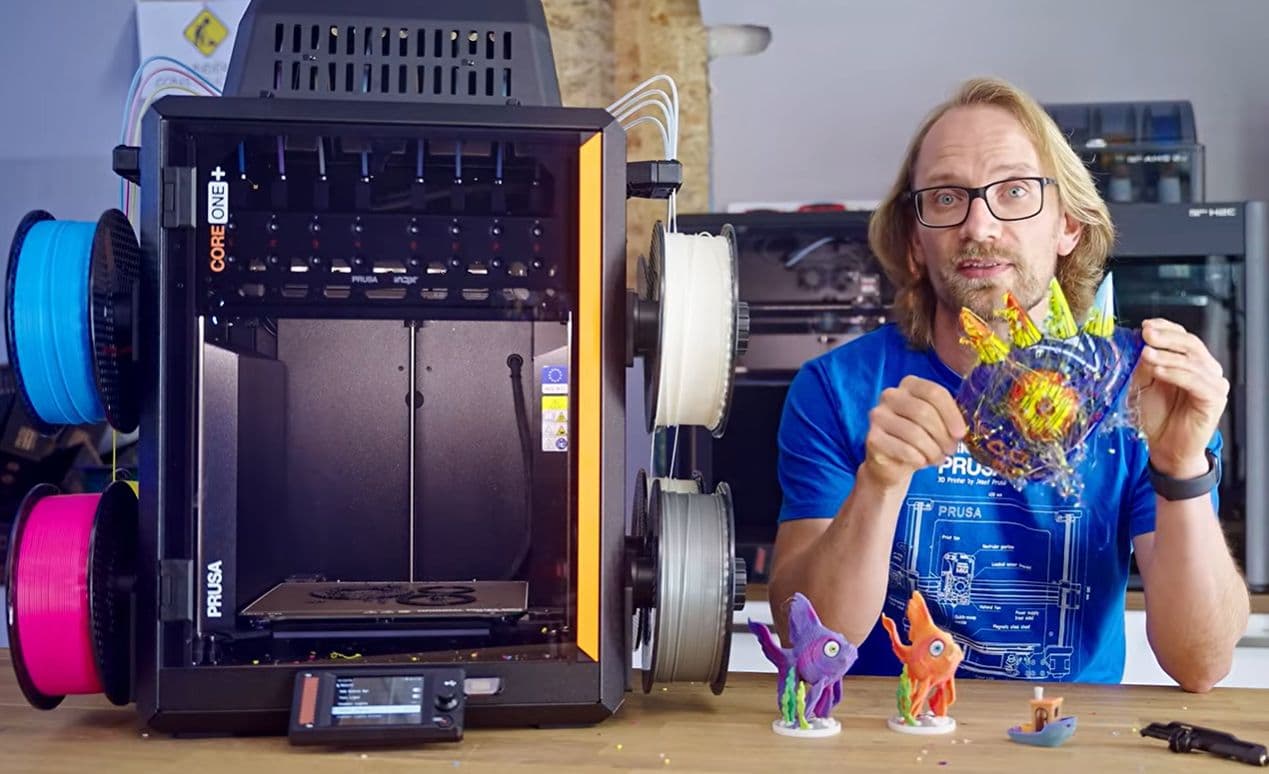 Prusa Core One+ INDX: un upgrade cu probleme la extrudarea multiplă?