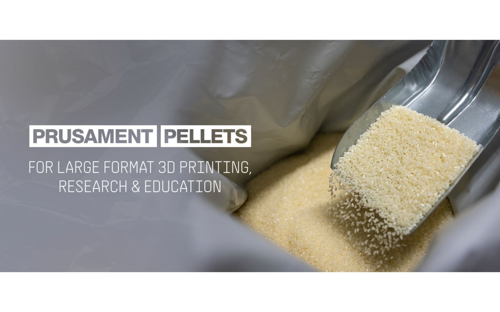 Prusa lansează Prusament Pellets în loturi mici pentru imprimarea de format mare