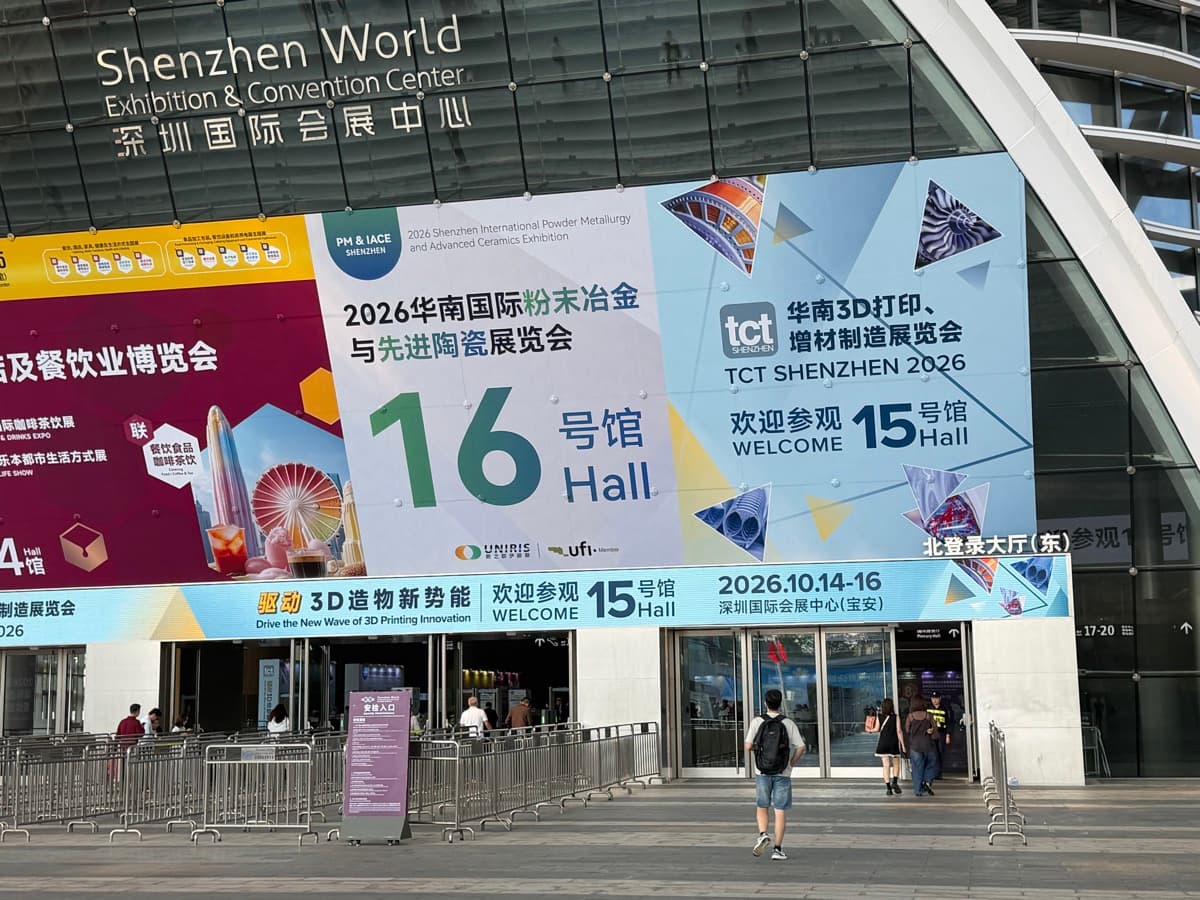TCT Shenzhen arată că următoarea confruntare din printarea 3D va avea loc în China