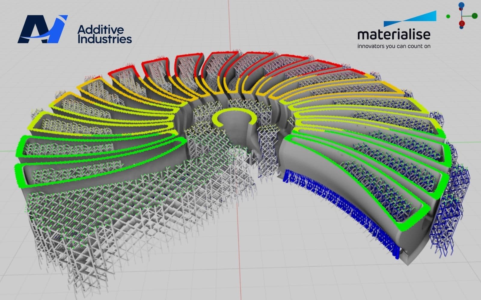 Additive Industries și Materialise lansează un procesor de fabricație de nouă generație pentru MetalFab
