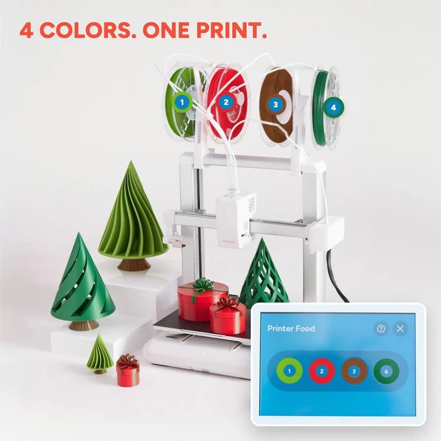 Toybox Luna: o nouă imprimantă 3D pentru printare automată în patru culori