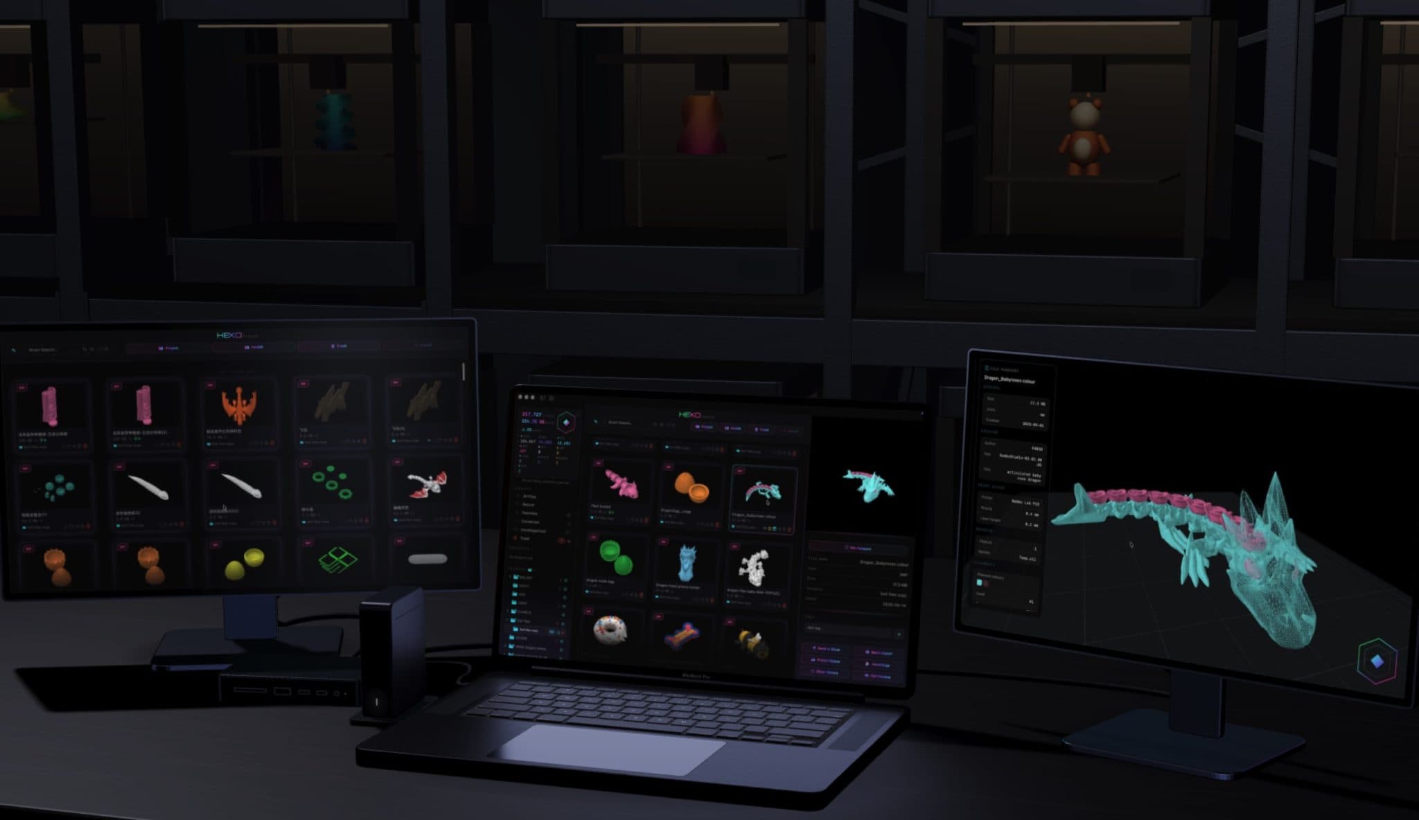 HEXOstudios transformă fișierele 3D împrăștiate într-o bibliotecă vizuală pe Mac