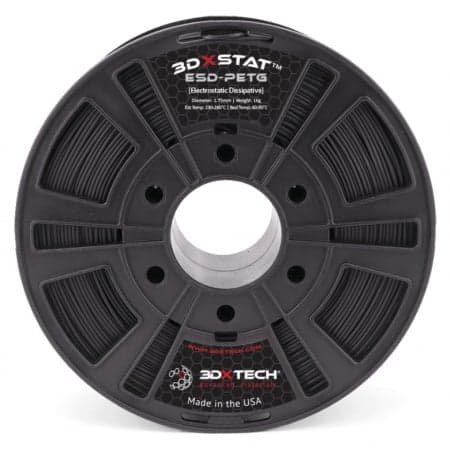 3dxtech PETG esd-safe black
