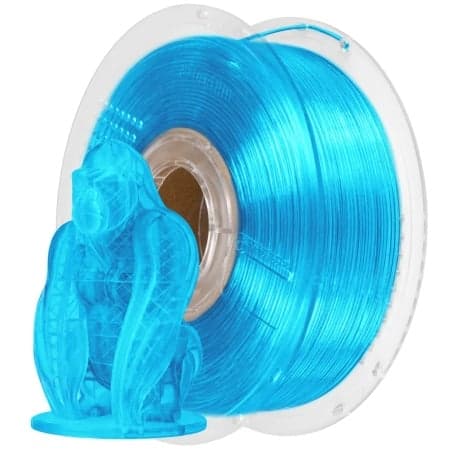 azurefilm PETG transparent blue