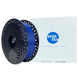 azurefilm PLA blue with glitter