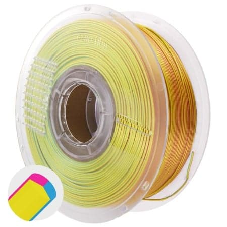 azurefilm PLA tri color sunrise pop
