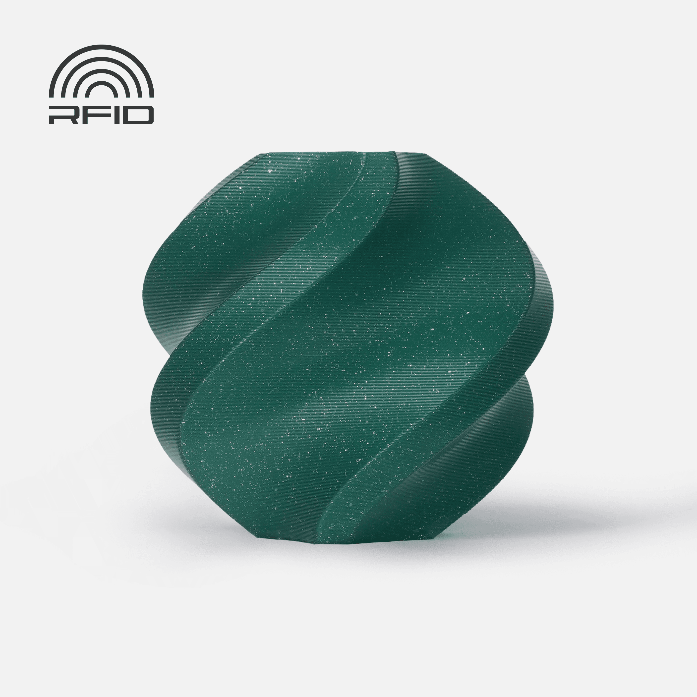 bambu lab PLA alpine green sparkle