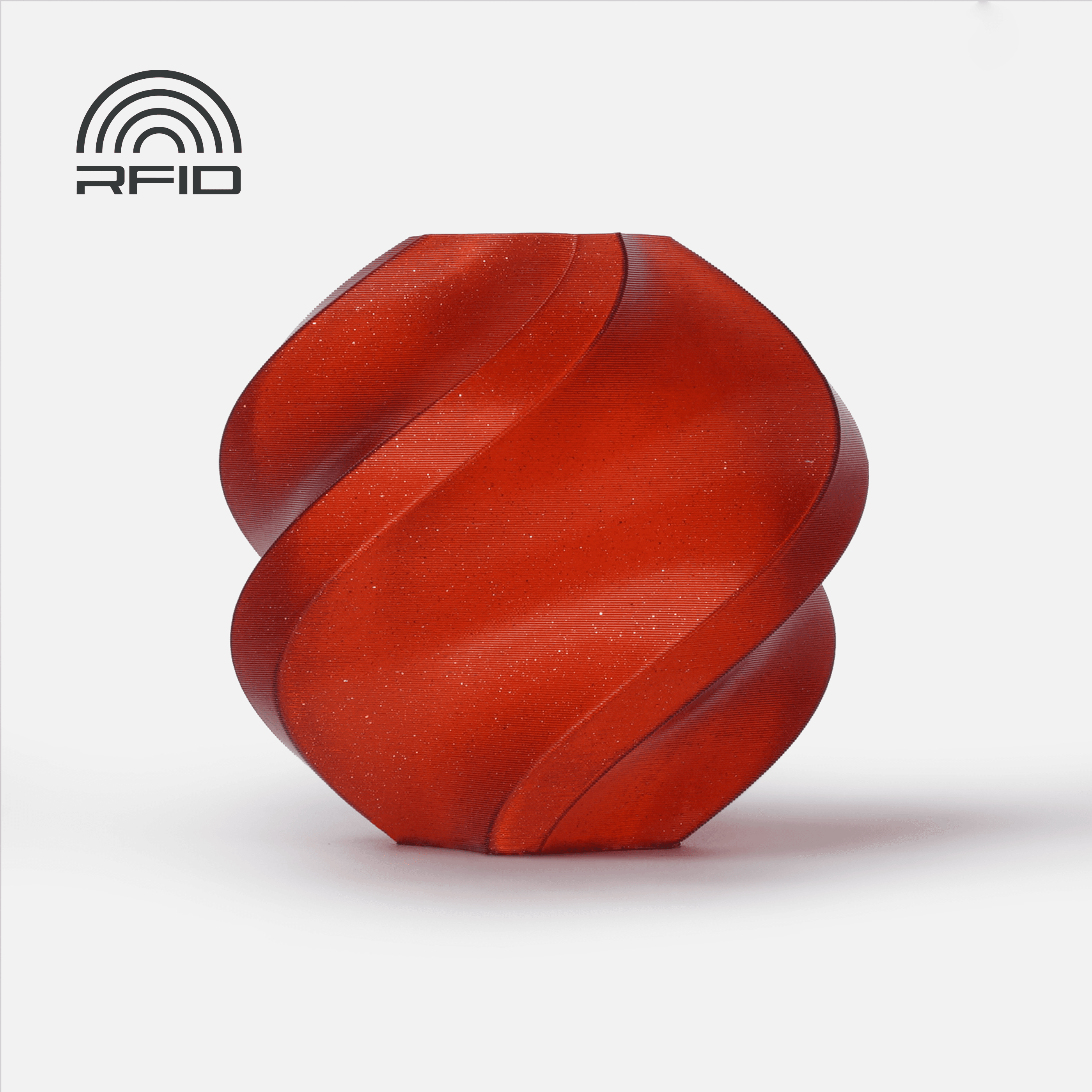 bambu lab PLA crimson red sparkle
