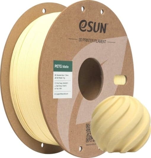esun PETG almond yellow