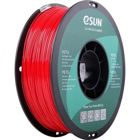 esun PETG fire engine red
