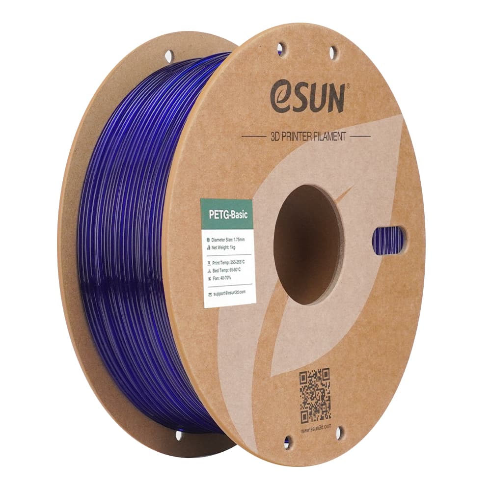 esun PETG translucent blue