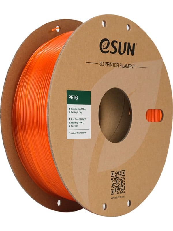 esun PETG translucent orange