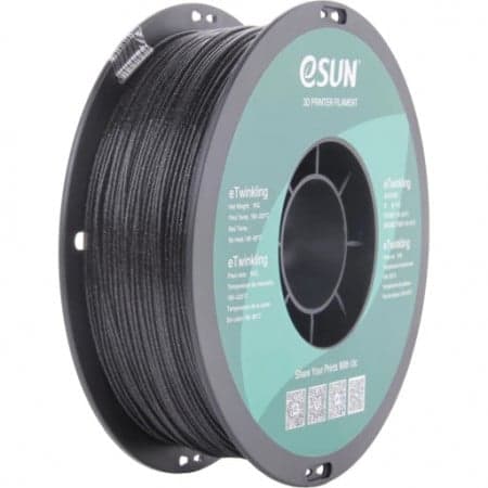 esun PLA etwinkling black