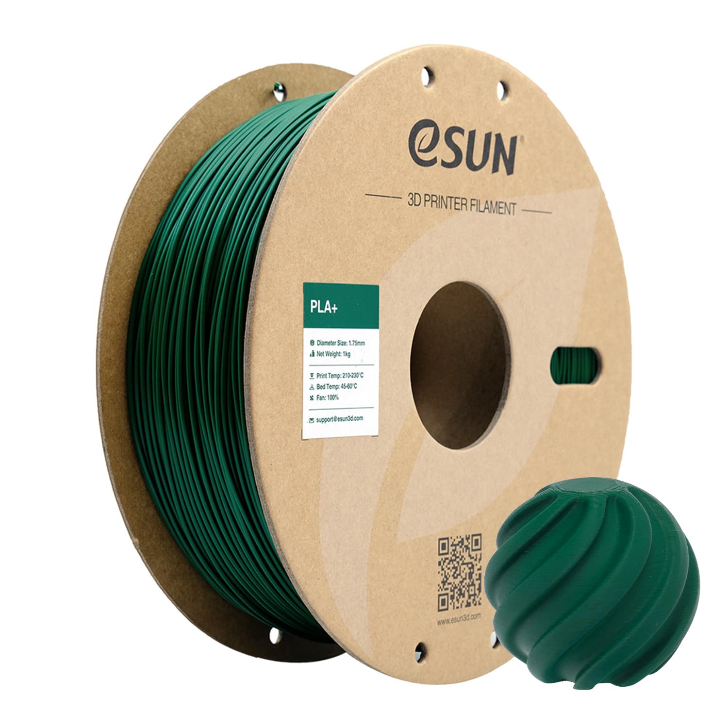 esun PLA olive pine green