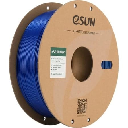 esun PLA silk magic green blue
