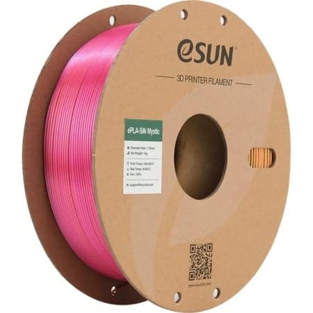esun PLA silk mystic gold red green