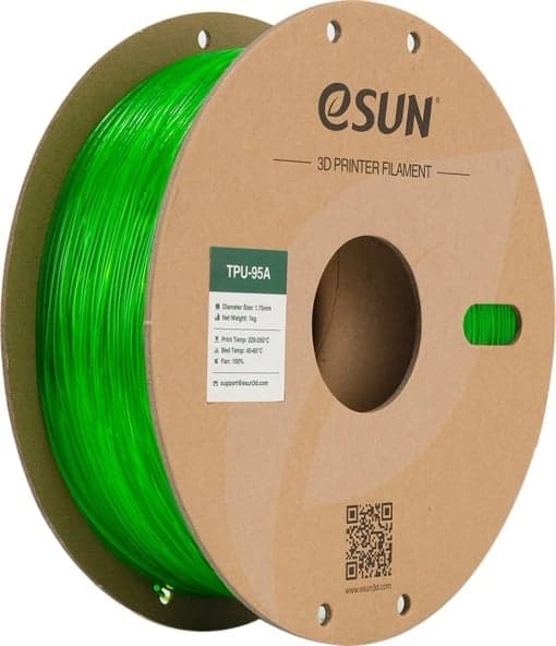 esun TPU translucent green