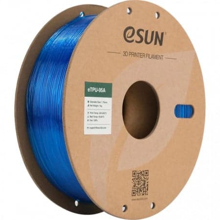 esun TPU transparent blue