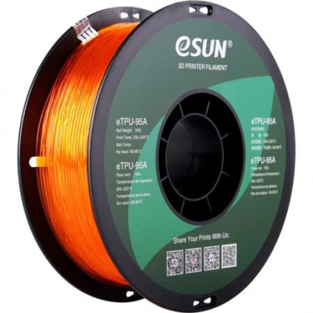 esun TPU transparent orange