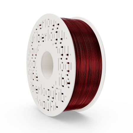 fiberlogy PETG burgundy transparent